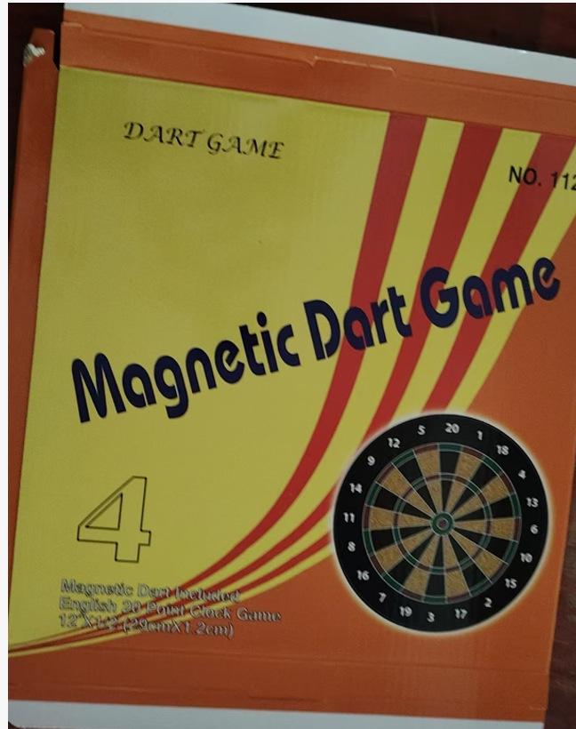 Magnetic Single-Sided Dartboard Set - Parent-Child Game Toy