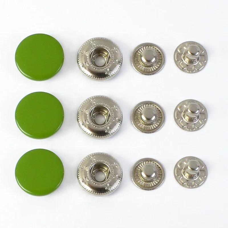 10/20 Set Meetee 12-17mm Bottoni a Pressione Chiusure Bottoni a Pressione Colorati Artigianato della Pelle Abbigliamento Borse Decorazione Accessori per Cucito