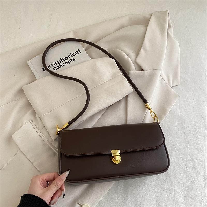 Small-scale High-end Baguettes, Stylish Cross-body Bag, Simple Shoulder Bag for Women
