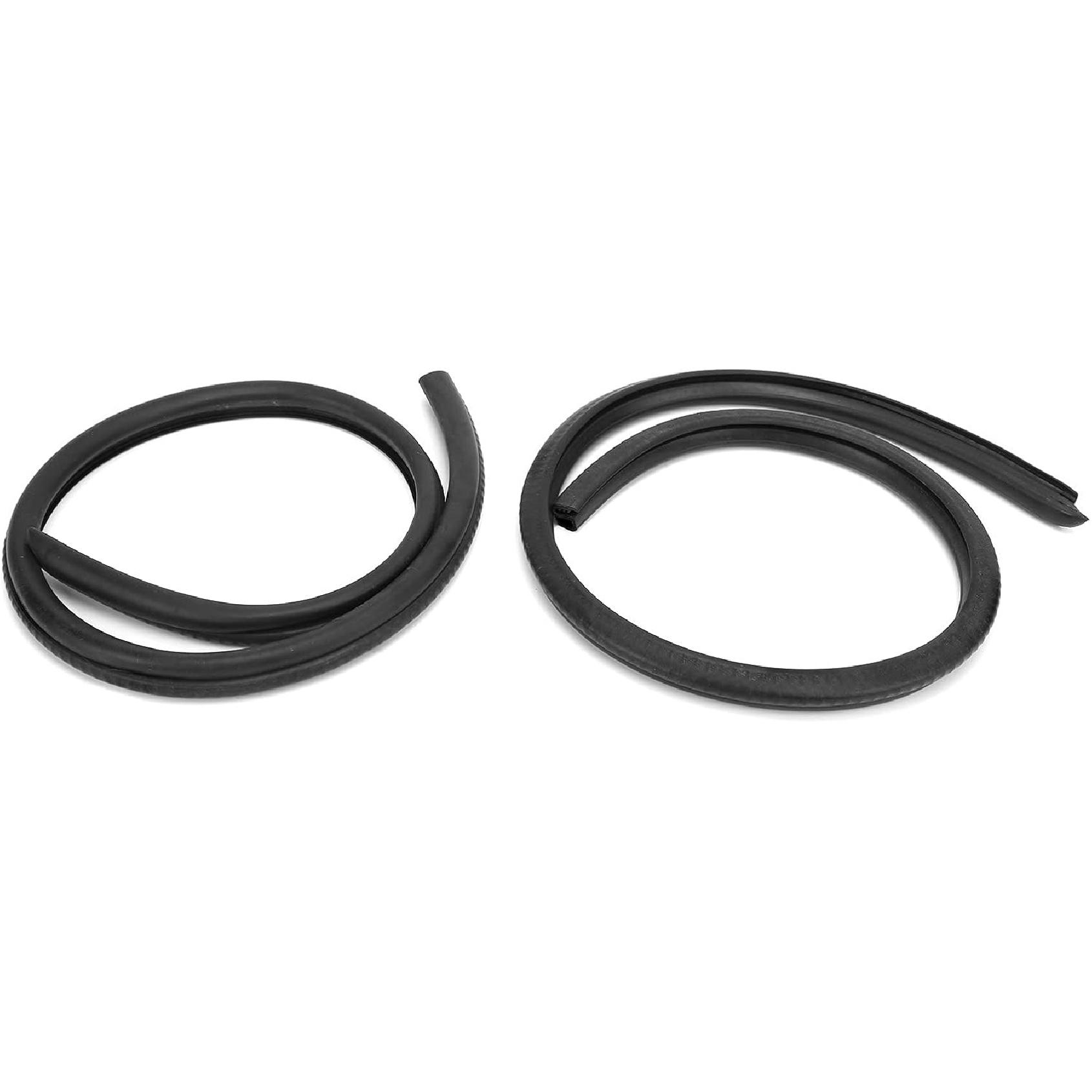 Aramox Door Weatherstrip for Car, B-Pillar Universal Car Door Seal Strip EPDM Noise Insulation Soundproof Weatherstrip