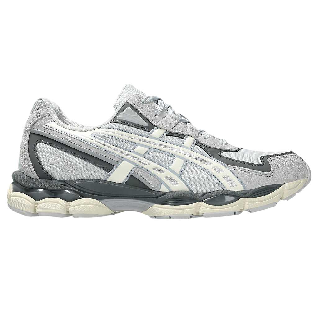 New Asics GEL NYC 2055 Abrasion Resistant Low Top Running Shoes Unisex Gray 1203A755-020