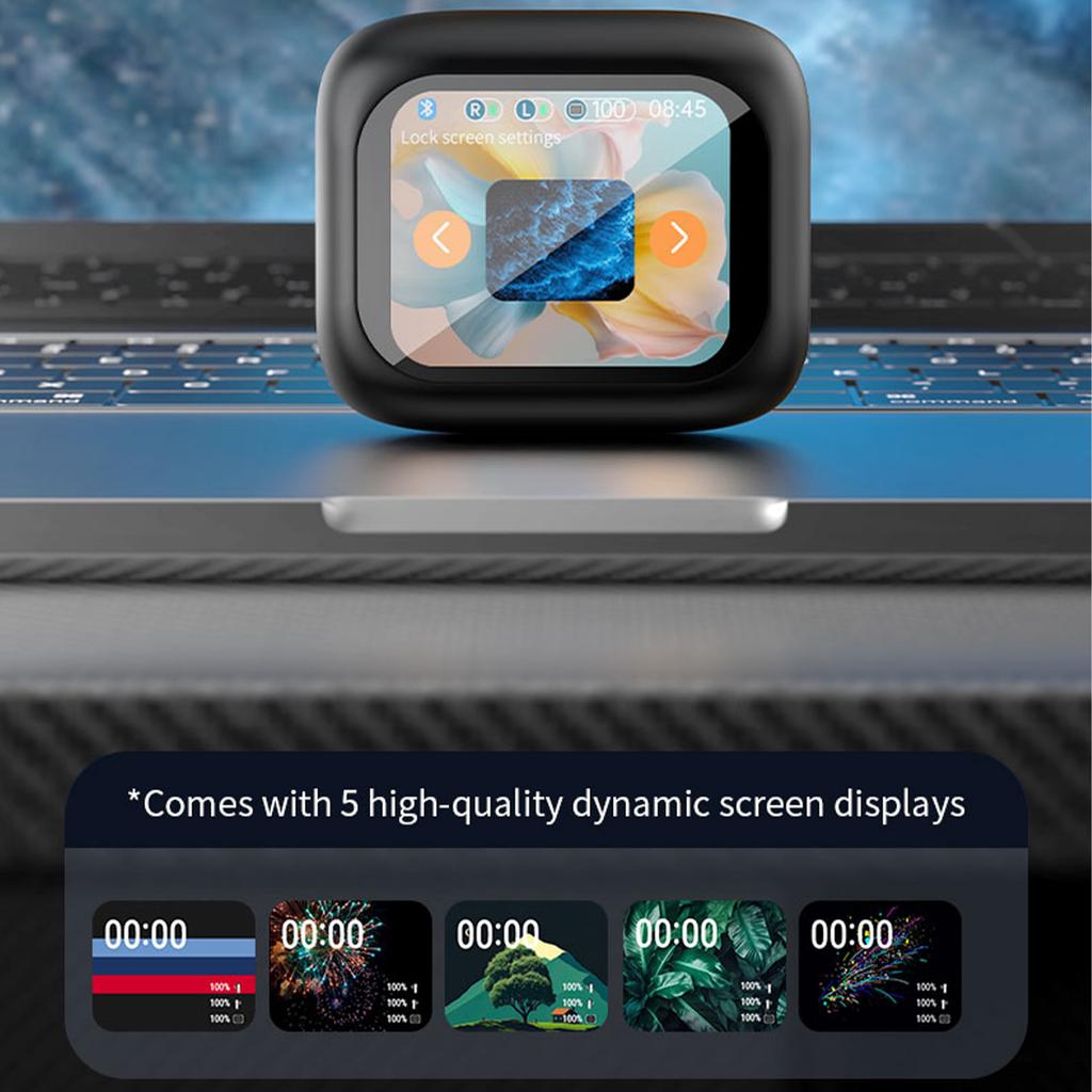 Full Color TouchScreen ANC Noise Canceling Headphones 134 Language Translation Headphones In-Ear Wireless Bluetooth Noise Canceling Headphones