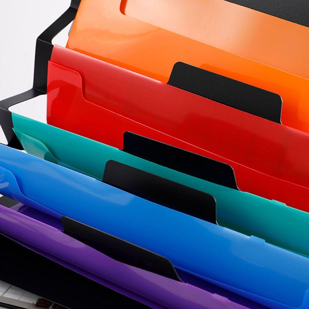 Expandable Accordian Pockets Hanging File Folders Filing Cabinet Pockets Rainbow File Organizer