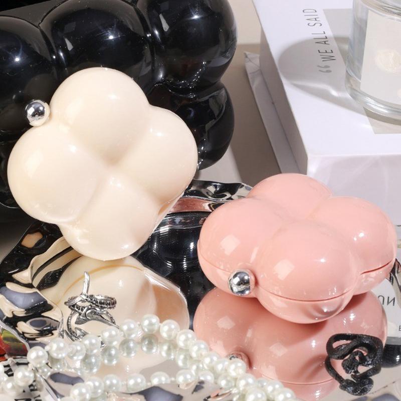 1Pc Mini Jewelry Organizer Display Travel Jewelry Case Boxes Earrings Necklace Ring Portable Jewelry Box Leather Storage