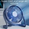 Premium USB Mini Fan - 5.68-inch Silent Desktop Fan for Office & Student Use