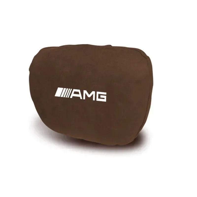 CFC1 2025 For Mercedes-Benz 1pcs Car Seat Head Neck Rest Car Pillow Neck Headrest Cover Vehicular Pillow Seat Headrest For Mercedes b