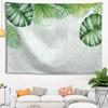 Custom High Quality Palm Leaf Hanging Tapestry Home Party Decoration Tapestries Photo Background Cloth Table Cloth Wall Tapes