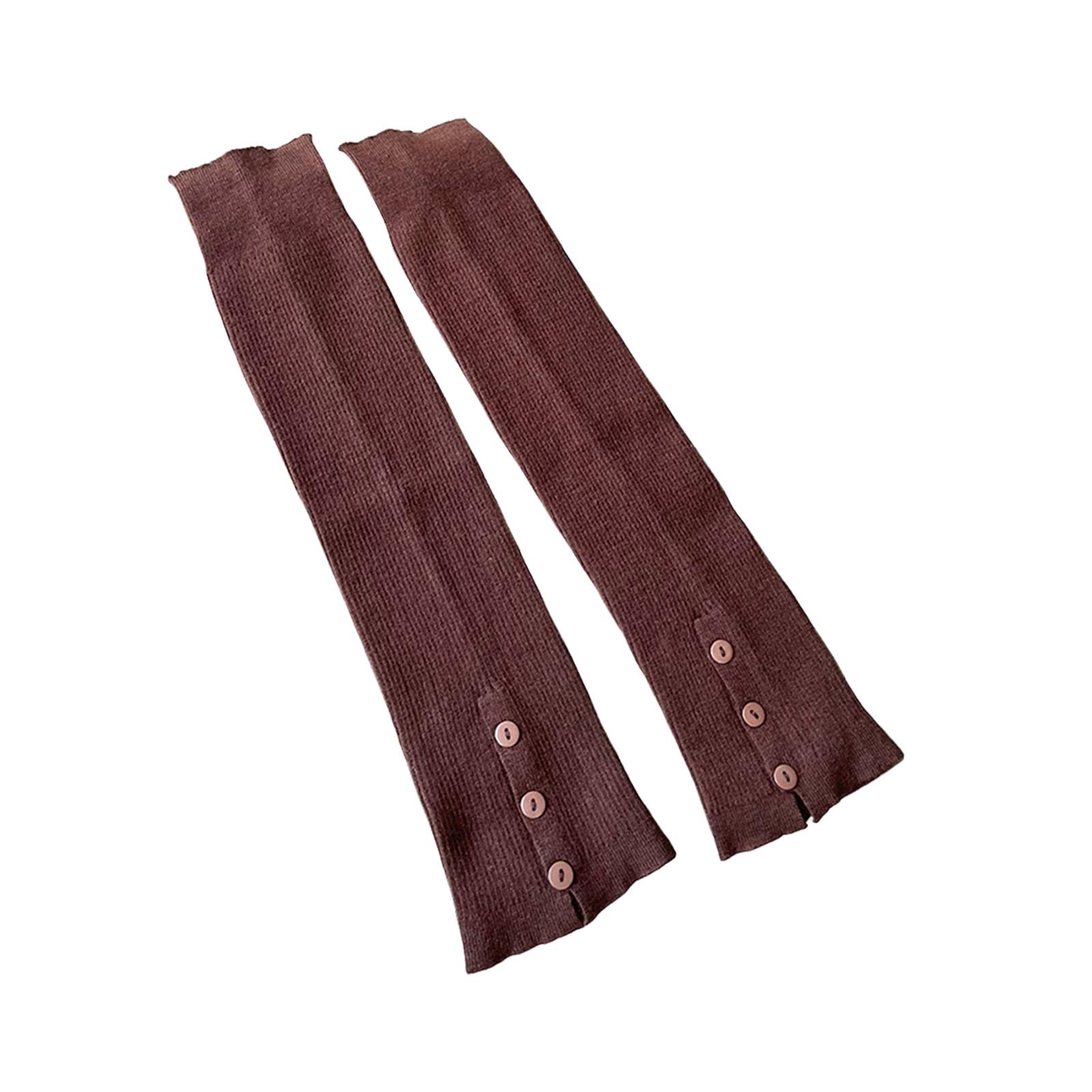 Leg Warmers for Girls Women Japanese Lolitas Leg Warmers Harajuku Leg Cover Stockings Lovely Knit Leg Socks Streetwear