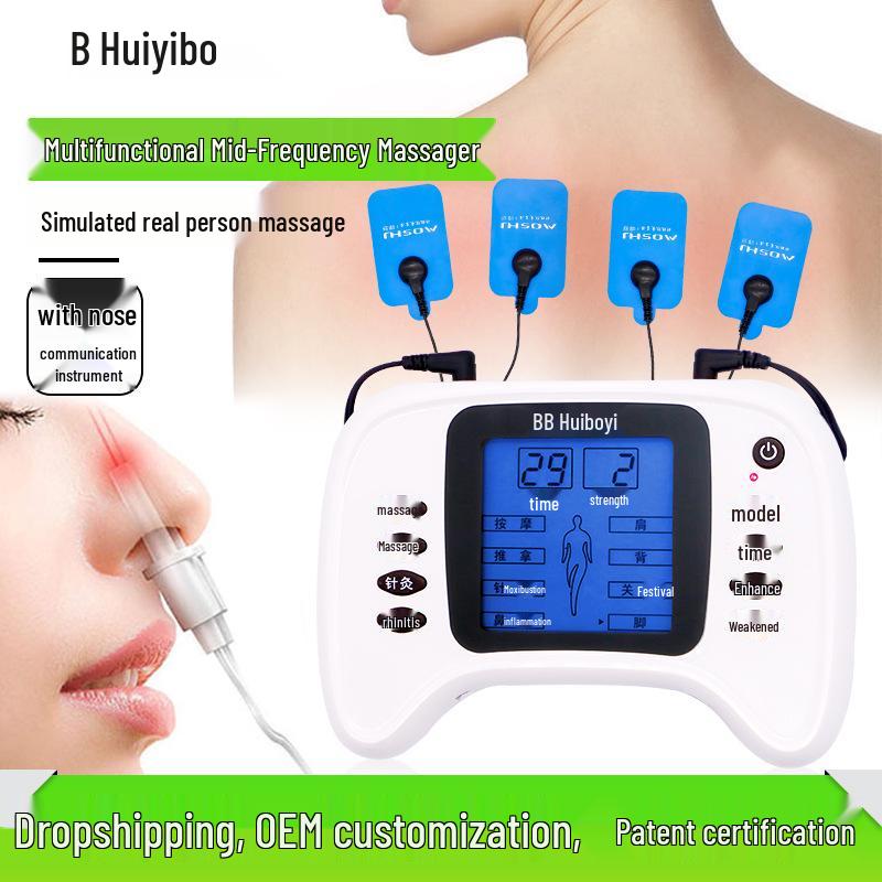 Mid-Frequency Pulse Massager for Physiotherapy