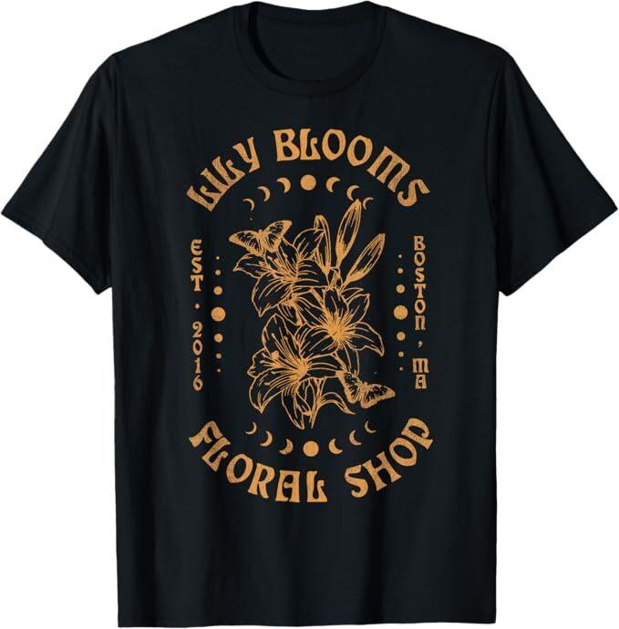 

Lily Blooms Floral Shop Tees, It Starts With Us Bookish T-Shirt M