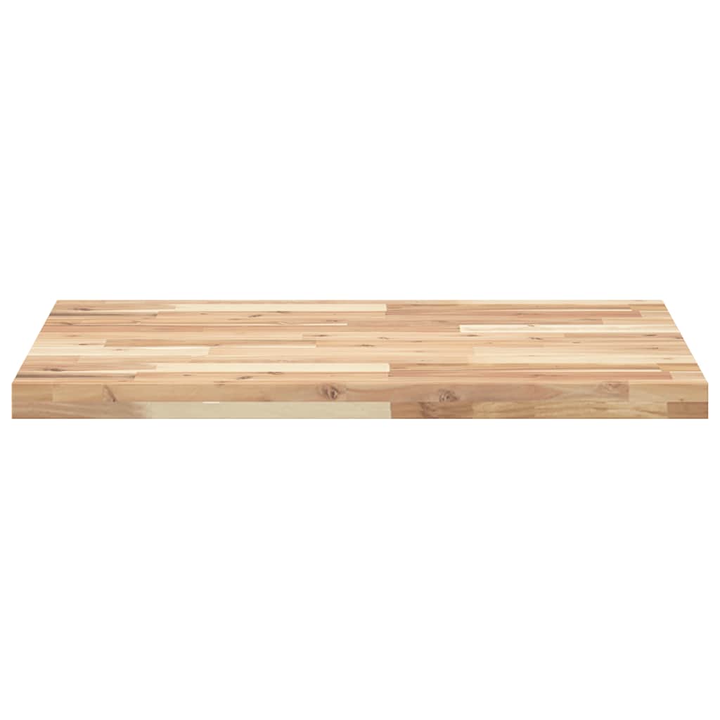 Vidaxl Tabletop, Rectangular, 80X60X4 Cm, Solid Acacia Wood