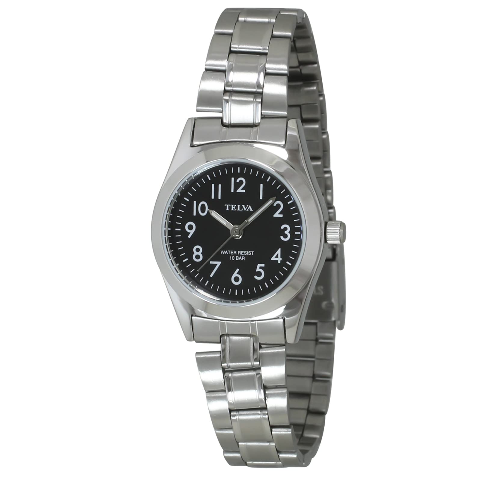 

[Clefa] Аналоговые часы, черные, 10 АТМ, водонепроницаемые, металлический ремешок, 189936, женские, серебристые