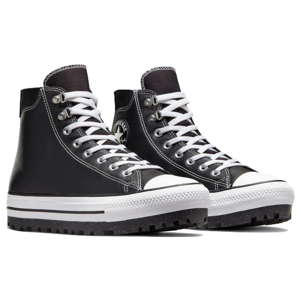 Converse Chuck Taylor All Star City Trek Black Unisex Sneakers White Silver A04480C