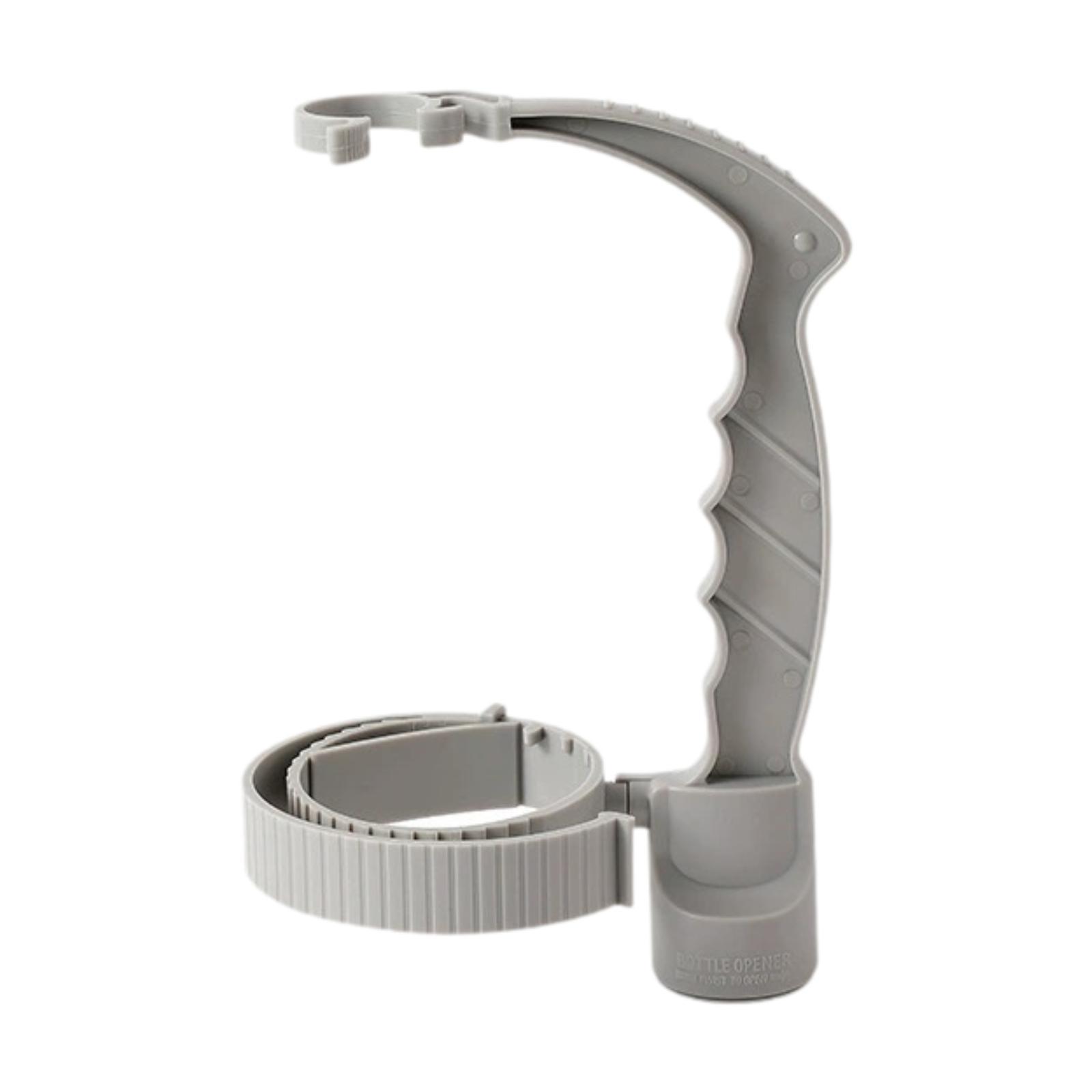 Beverage Handle Handle Bottle Grip Bar, Cola Handle, Cup Holder, Anti -slip серый