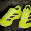 adidas Adizero EVO SL WOVEN JR2024 Men's Performance Sports Shoes Solar Yellow / Aurora Plum / Powder Plum