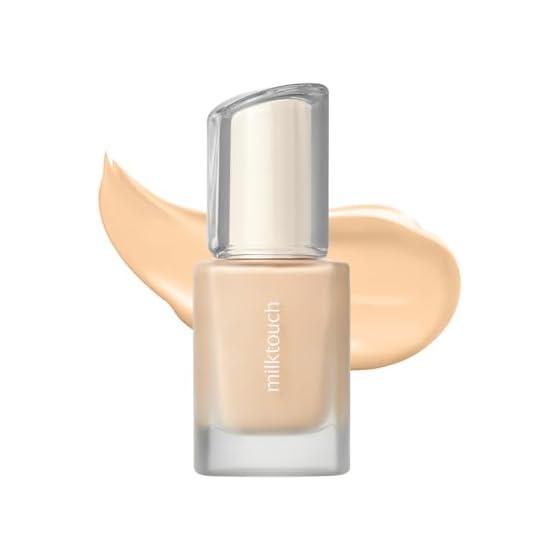 Milk touch Dewy Glass Skin Foundation 03 Natural Beige (21N)