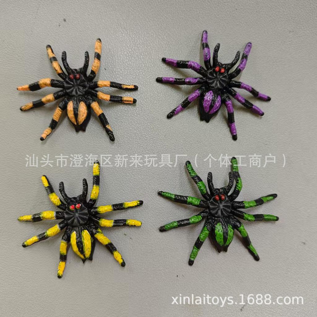 Tricky Spider Toy Simulation Spider Model Children'S Toy Insects Halloween Props Spider Toy Simulation