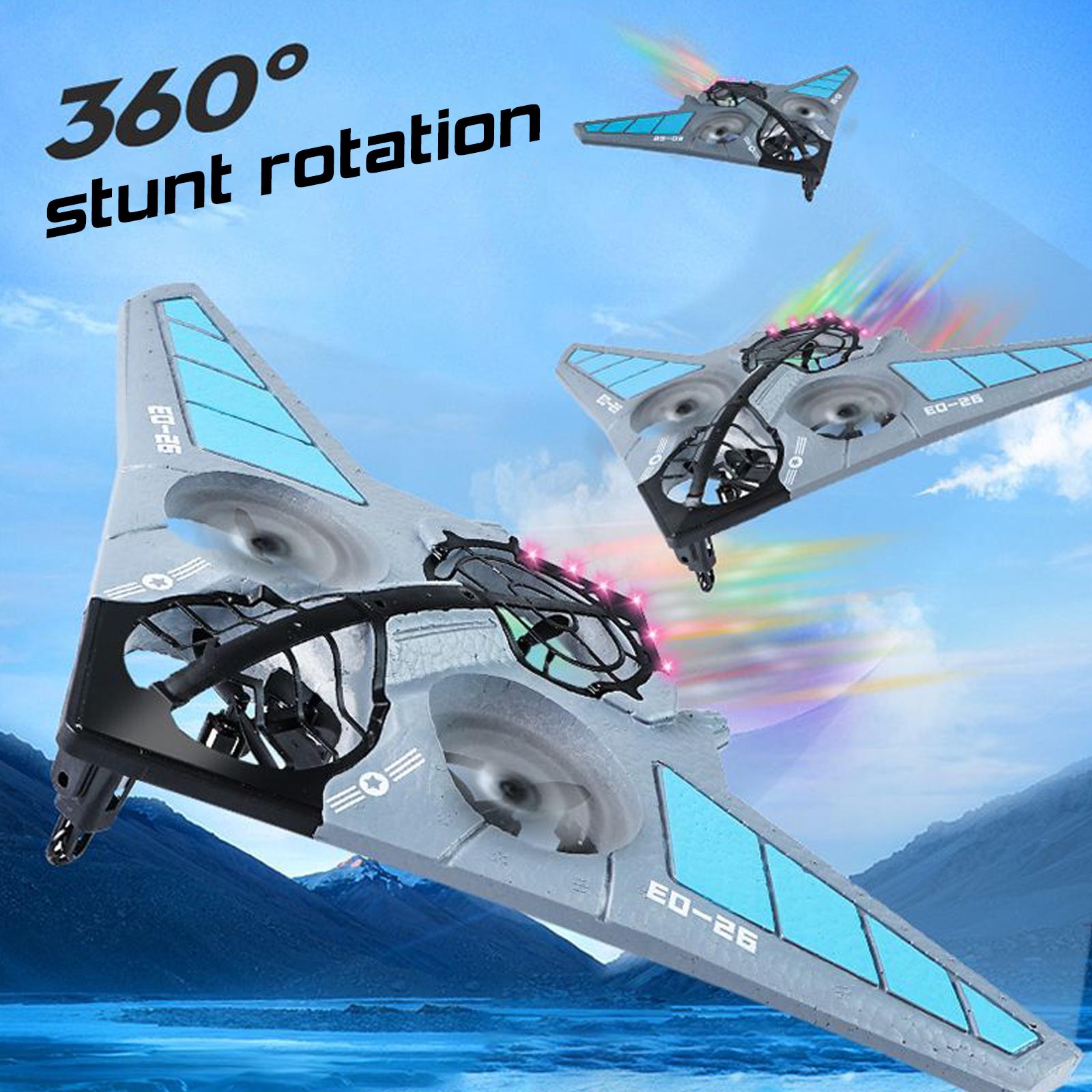Acheter Drone télécommandé en mousse 2,4 GHz, avion télécommandé, rotation de cascade à 360 degrés pour enfants 3