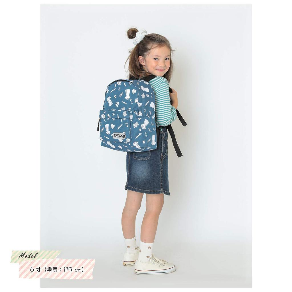 Outdoor Products Imprimé Joyeux Taille B5 Grand Parfait pour les Sorties Scolaires et les Infirmières Sac à Dos All-Over pour Enfants, Rangement, Capacité, Garderie pour Enfants, 07.