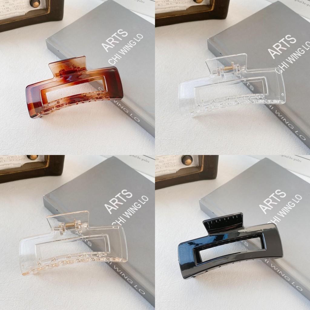 Stylish Pc Material Square Hair Claw Clip For Women With Elegant 10.5cm Design