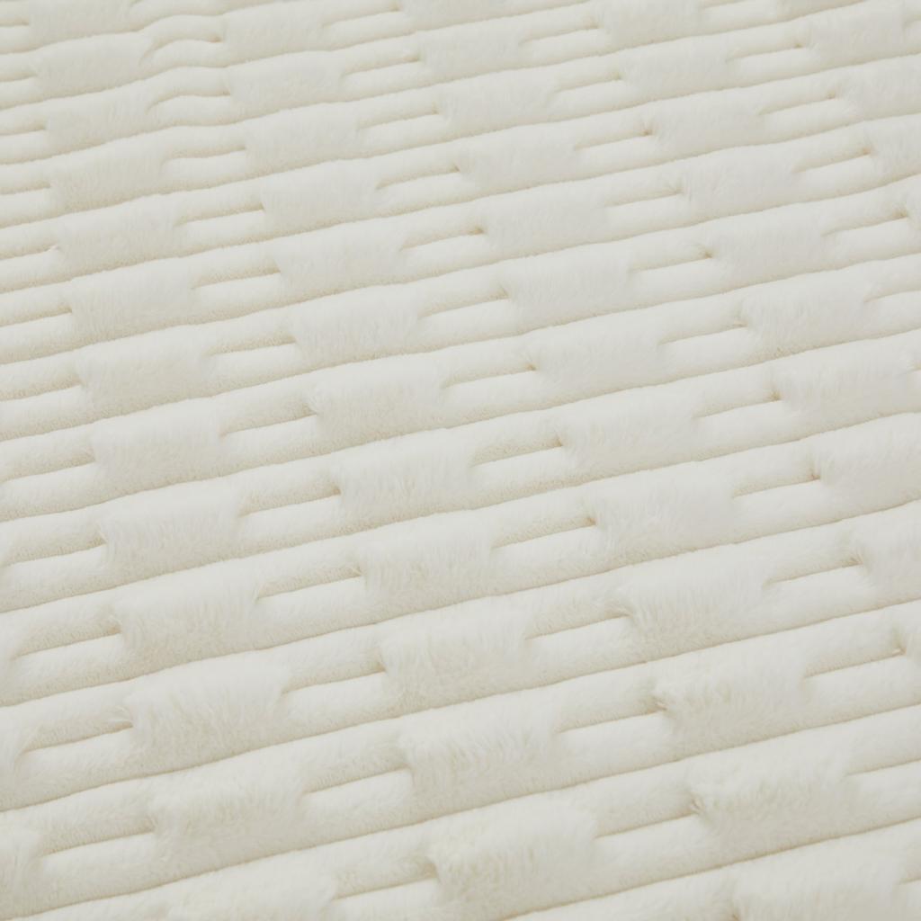 Double Layered Thick Solid Color Warm Blanket