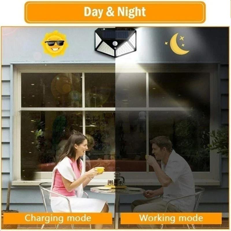 HOMZY New Upgrade Solar Street Light 8/6/4/2/1Pcs Outdoor Solar Wall Lamp PIR Motion Sensor Powered Sunlight for Garden Courtyard