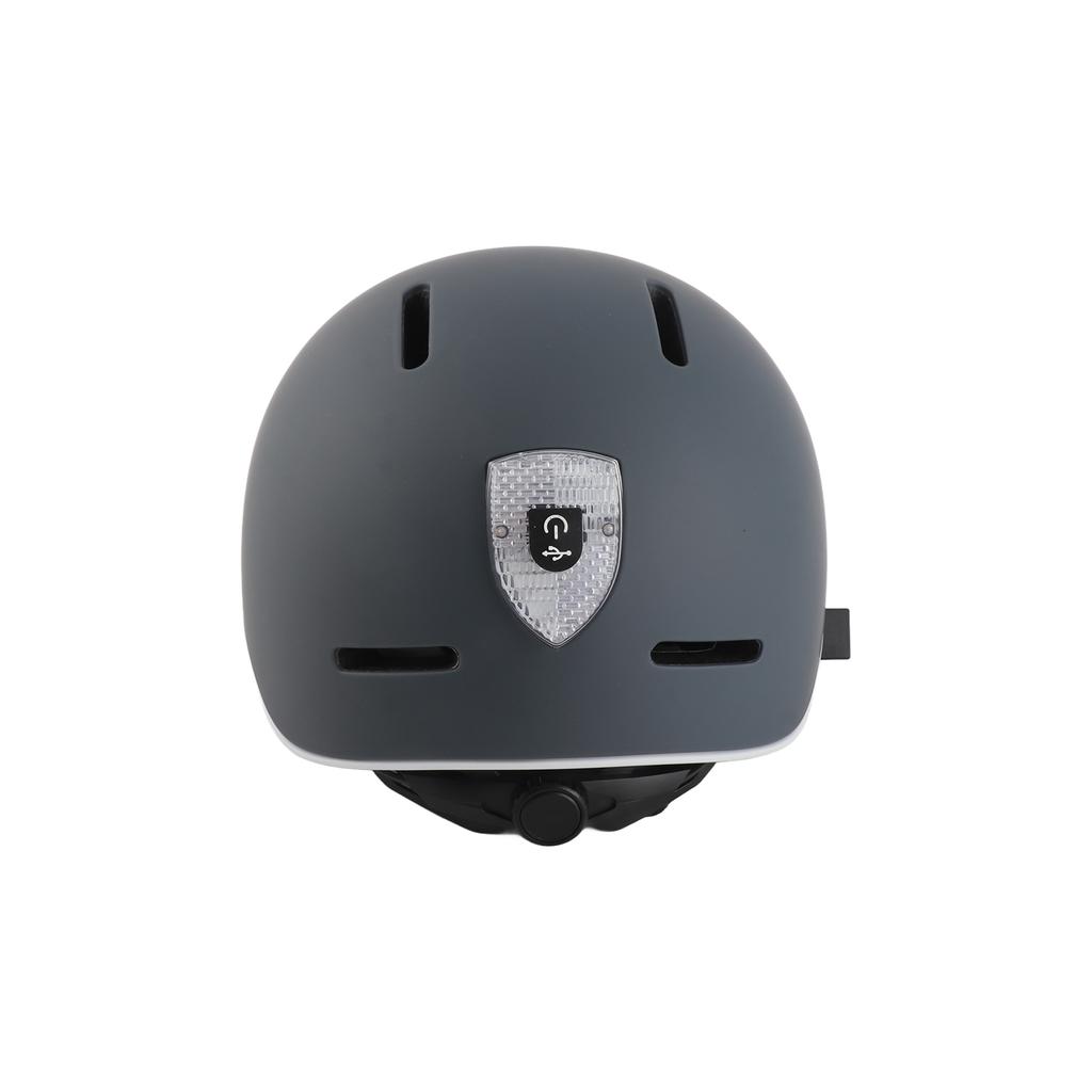 Lightweight Cycling Helmet Breathable Night Riding Mountain Bike Safety Hat with Warning Light