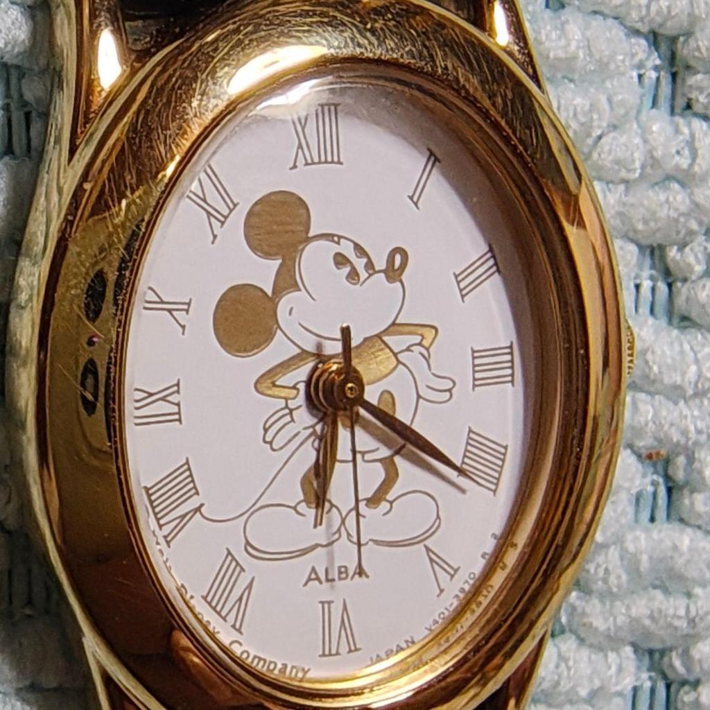 Used ALBA Disney Mickey Quartz Watch