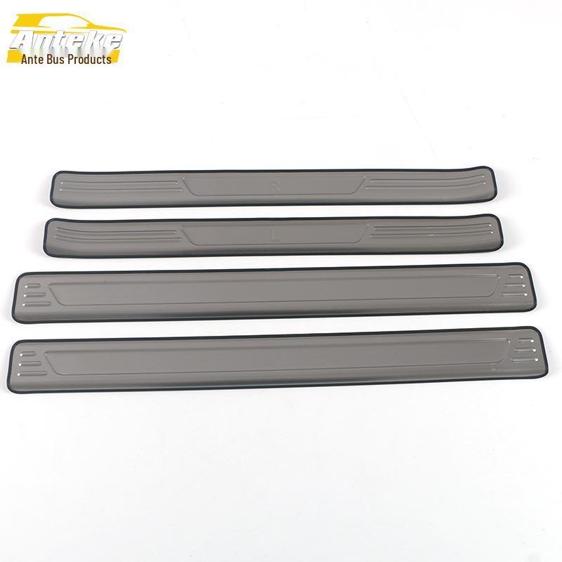 21 Model Stainless Steel Welcome Pedal Trim: Anti-Scratch, Bright Journey Threshold Protector