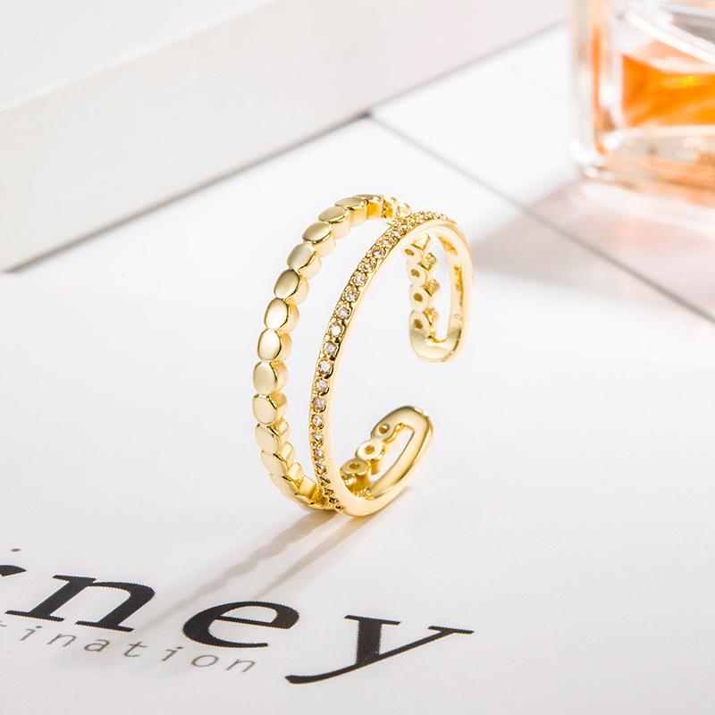 925 Sterling Silver Plated Sun Moon Sunflower Heart Rings for Women Original Flower Wedding Crystal Luxury Jewelry R5375
