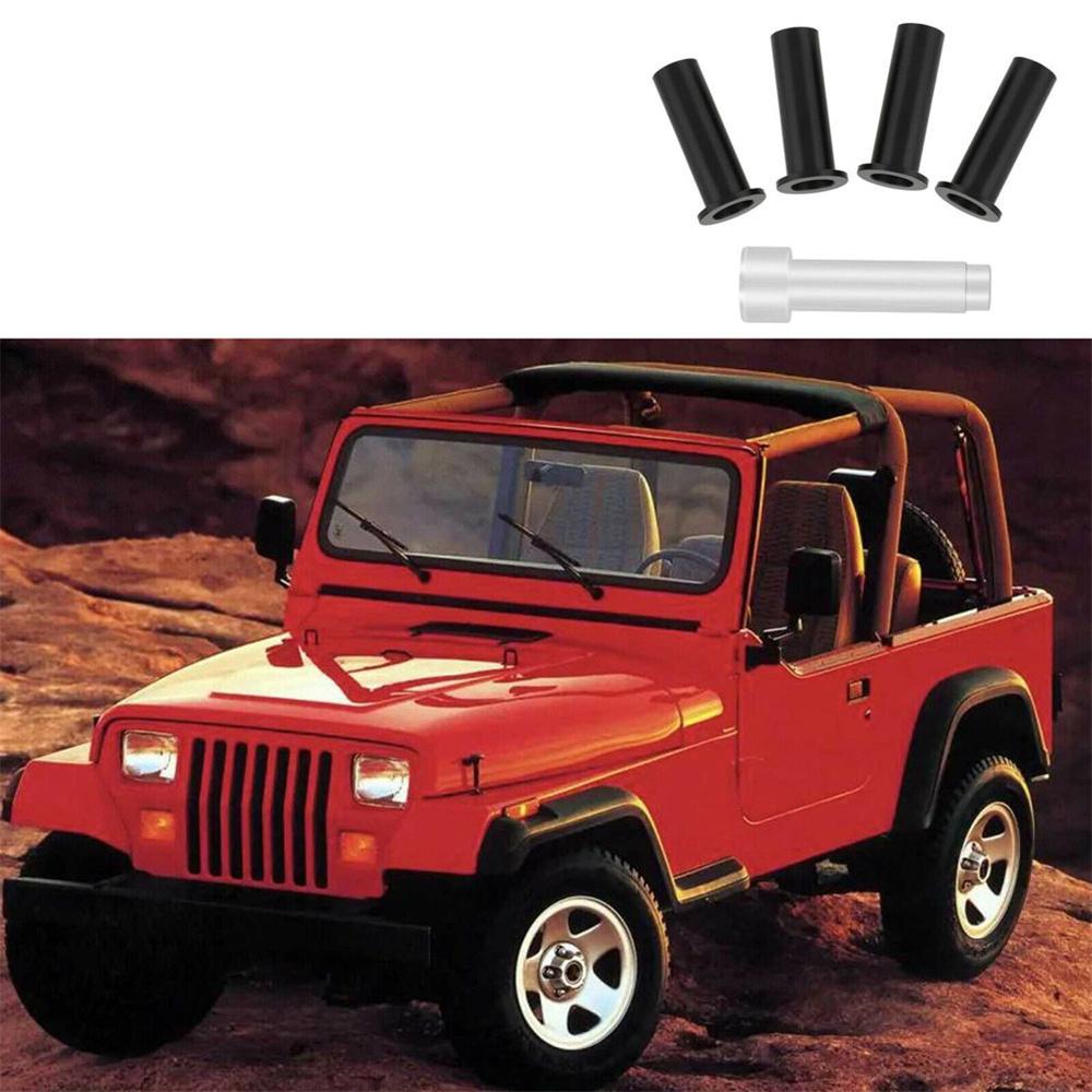Door Hinge Pin Liners Bushings Kit W/ Tool For Jeep Wrangler TJ YJ CJ LJ 1986-06