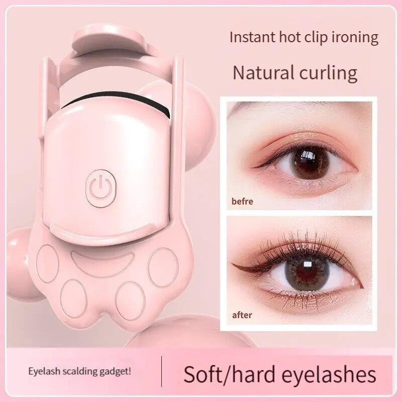 

Нагревательные щипцы для завивки ресниц, кошачий коготь, электрическая завивка, долговечная щипцы для завивки ресниц, портативная электрическая завивка ресниц