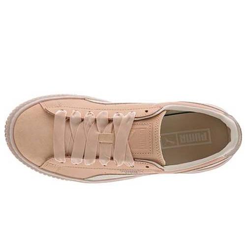 Puma Basket Platform Up Natural Vachetta Womens 364934-01