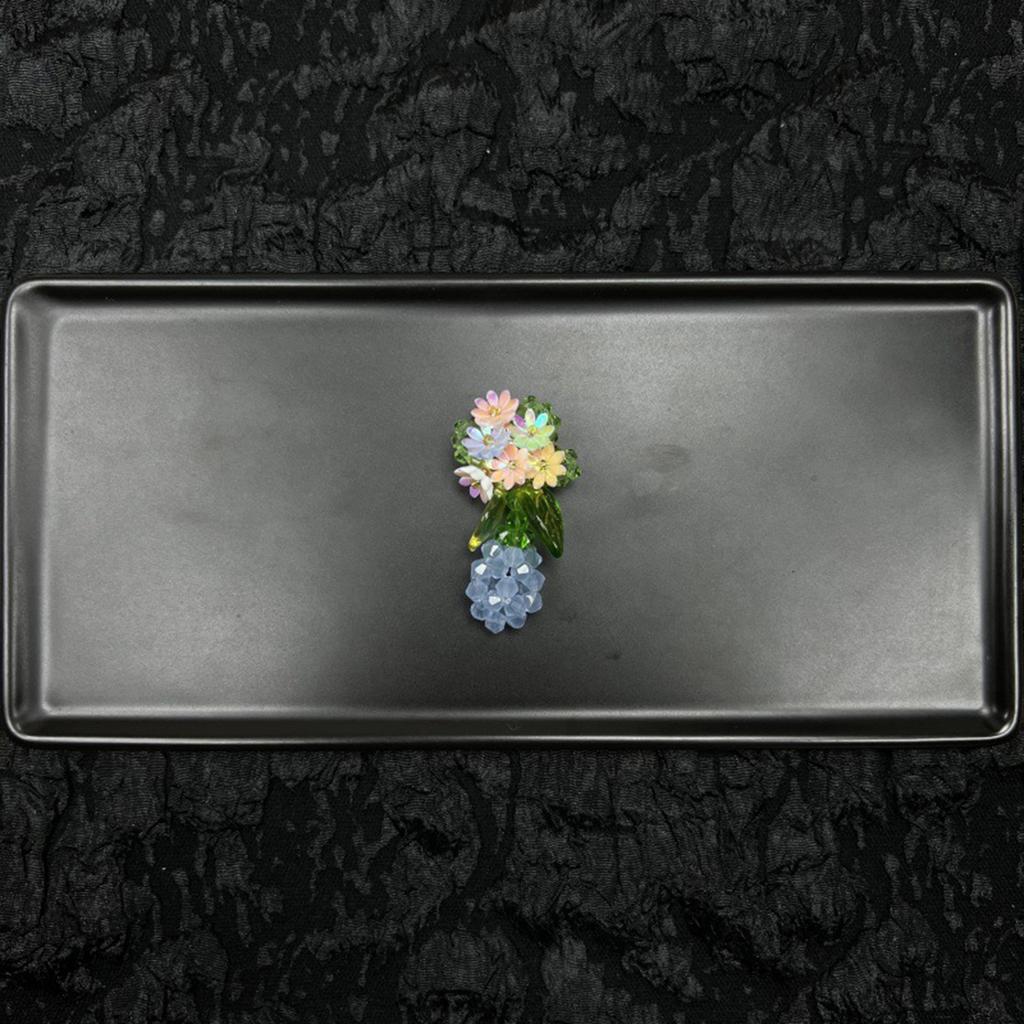 Dopamine Handcrafted Beaded Jelly Shoes Sports Sandals Accessory Diy Shoe Decorative Colorful Flower Slippers Buckles