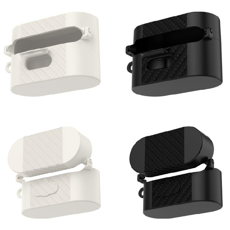 Travel Carry Case Cover for 1000XM6 Earphone Charging Case, Shell with Textured Front Panel and Side Attachment for Daily Use