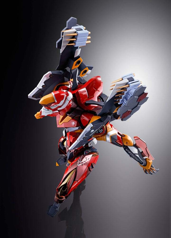 Bandai Figurine Evangelion Production Model Metal Build 22cm 4573102605047 - - Eva-02 -