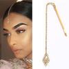 Elegant Forehead Charm Pendant Head Chain Exotic Head Jewelry for Music Festival Celebration and Cultural Event