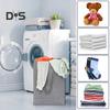 Laundry Storage Bag with Ergonomic Handle Foldable Design Dustproof Large Capacity Clothes Organization Laundry Basket