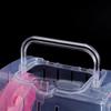 Large Space Small Animal Carrying Cage Sturdy Pet House Portable Hamster Cage