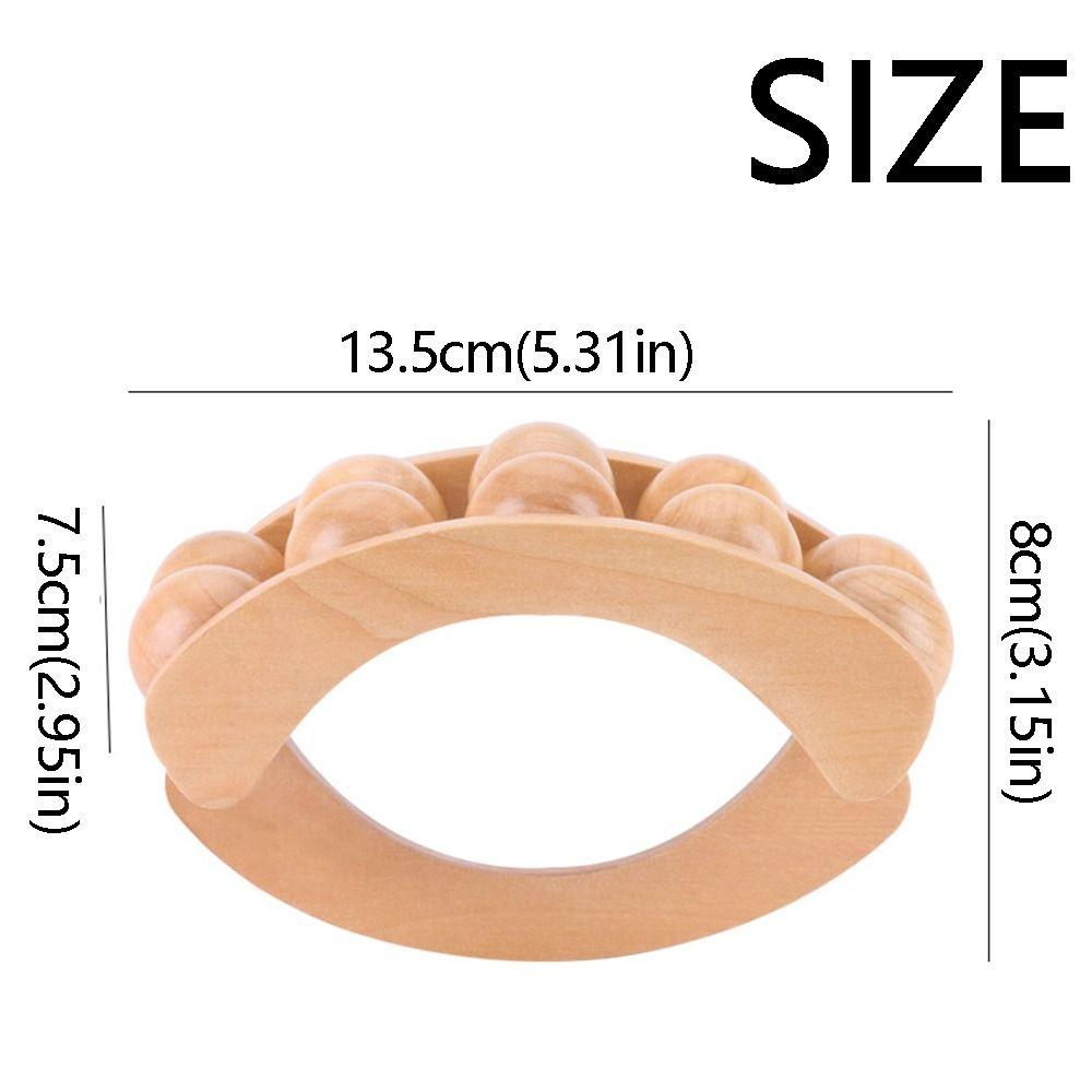 10 Bead Lymphatic Drainage Roller Natural Lymphatic Drainage Massager Body Massage