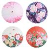 Art Umbrella Chinese Silk Cloth Umbrella Classic Style Decorative Umbrella Oil Paper Painted Parasol Umbrella