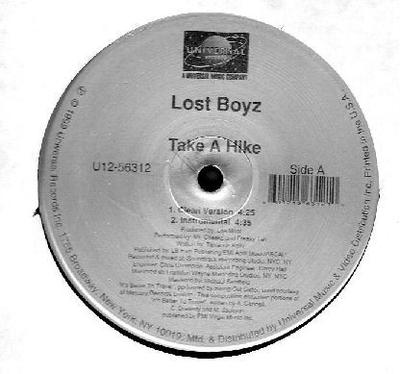 12inch Record LOST BOYZ - Take A Hike U1256312 Universal Recor 1999 US Rap & Hip-Hop/R&B Used