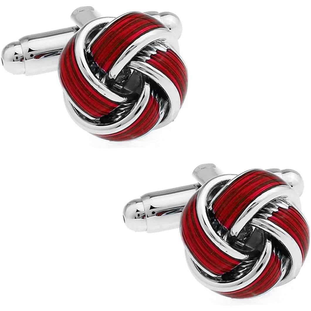 

Cufflink specialty store CUFF Classic Knot Cufflinks Cufflinks Cufflinks (Red)