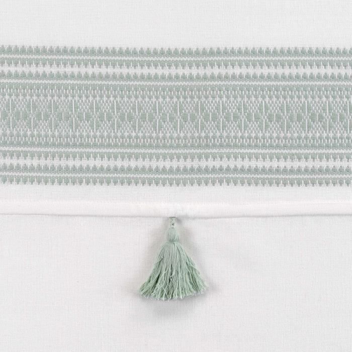 Rideau - Amaya - 140 X 240 Cm - Œillets - 100% Coton - Vert Menthe