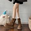 2025 short boots women's rad wind boots autumn brown pile thick-soled beauty new Martin boots knight boots trousers