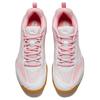 New Anta Rebound Slip Resistant Low Top Badminton Shoes Women's Pink White 122524461-3