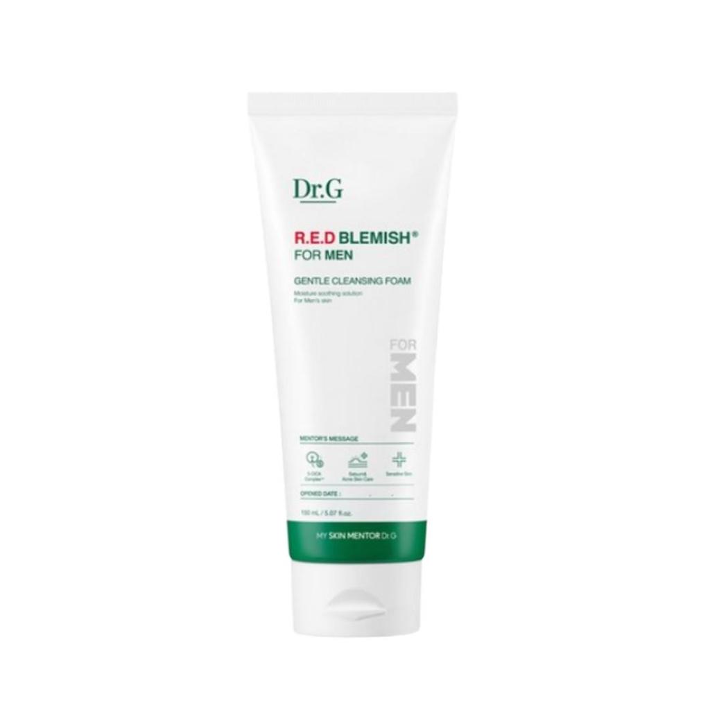 Dr.G Red Blemish For Men Gentle Cleansing Foam Soothing Oil Control Face Wash 150ml
