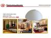 Nordic Wabi-Sabi Japanese Style Paper Lantern: Round Pendant Light by Isamu Noguchi
