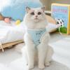 Cat Spring and Summer Casual Wind Fresh and Cute Printed Vest Teddy Small Dog Dog Breathable Pet Cat Clothes