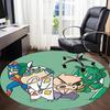 1PC Crayon Shin-chan Office Round Area Rug, Indoor Mat Suitable For Office, Under Office Chairs Bedroom Living Room Home Decor DT1212020